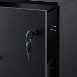 Rollcontainer In Schwarz - (B)43 X (H)72 X (T)46 Cm 14 Rollcontainer In Schwarz - (B)43 X (H)72 X (T)46 Cm -Yamazaki Mobel Geschaft relaxdays rollcontainer in schwarz b 43 x h 72 x t 46 cm 5