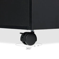 Rollcontainer In Schwarz - (B)43 X (H)72 X (T)46 Cm 16 Rollcontainer In Schwarz - (B)43 X (H)72 X (T)46 Cm -Yamazaki Mobel Geschaft relaxdays rollcontainer in schwarz b 43 x h 72 x t 46 cm 7