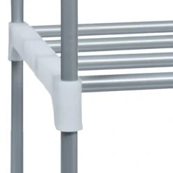 Schuhregal In Silber/ Weiß - (B)90 X (H)45 X(T)31 Cm -Yamazaki Mobel Geschaft relaxdays schuhregal in silber weiss b 90 x h 45 x t 31 cm 4