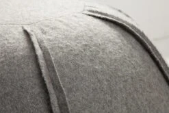 Sitzpouf FILZ In Hellgrau - 50 X 37 X 50cm -Yamazaki Mobel Geschaft riess ambiente de sitzpouf filz in hellgrau 50 x 37 x 50cm 5