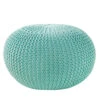 Sitzpouf LEEDS In Mint - 50 X 35 X 50cm