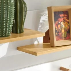 2-teilige Wandgarderobe In Weiß Un Natur - (B)90 X (H)20cm/(B)90 X (H)10cm -Yamazaki Mobel Geschaft sobuy 2 teilige wandgarderobe in weiss un natur b 90 x h 20cm b 90 x h 10cm 5