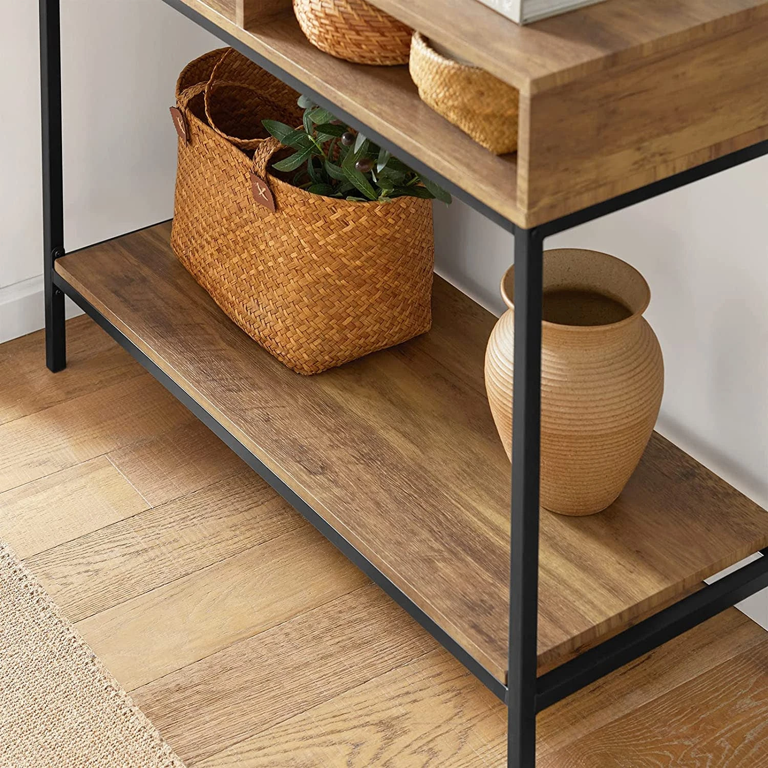 Konsolentisch In Braun/ Schwarz - (B)110 X (H)80 X (T)40cm 6 Konsolentisch In Braun/ Schwarz - (B)110 X (H)80 X (T)40cm – Bild 6