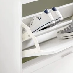 Schuhschrank In Weiß - (B)120 X (H)111 X (T)26cm 11 Schuhschrank In Weiß - (B)120 X (H)111 X (T)26cm -Yamazaki Mobel Geschaft sobuy schuhschrank in weiss b 120 x h 111 x t 26cm 5