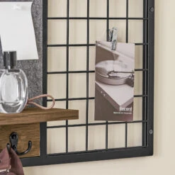 Wandgarderobe In Natur Und Schwarz - (B)67 X (H)32 X (T)12cm -Yamazaki Mobel Geschaft sobuy wandgarderobe in natur und schwarz b 67 x h 32 x t 12cm 4