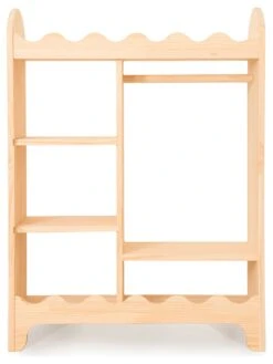 Kleiderschrank In Natur - (B)75 X (H)100 X (T)30 Cm