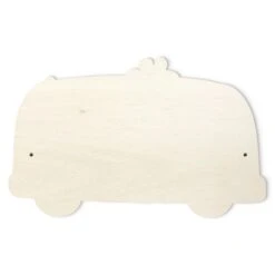 Kindergarderobe Holz - Bus Voller Tiere Aquarell In Bunt -Yamazaki Mobel Geschaft wallart kindergarderobe holz bus voller tiere aquarell in bunt 4