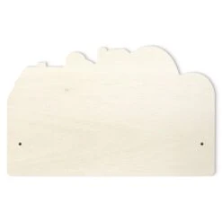 Kindergarderobe Holz - Häuser Und Heißluftballons In Pastell -Yamazaki Mobel Geschaft wallart kindergarderobe holz hauser und heissluftballons in pastell 4