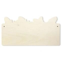 Kindergarderobe Holz - Schmetterlinge Aquarell Pastell In Pastell -Yamazaki Mobel Geschaft wallart kindergarderobe holz schmetterlinge aquarell pastell in pastell 4