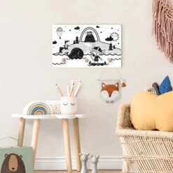 Kindergarderobe Holz - Wikinger - Pfad Zum Diamantenberg In Schwarz-Weiß 10 Kindergarderobe Holz - Wikinger - Pfad Zum Diamantenberg In Schwarz-Weiß -Yamazaki Mobel Geschaft wallart kindergarderobe holz wikinger pfad zum diamantenberg in schwarz weiss 2