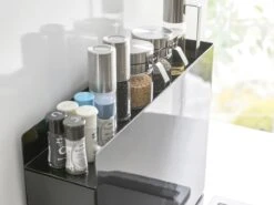 Yamazaki Gewürzregal Tower 50x36x12cm In Schwarz -Yamazaki Mobel Geschaft yamazaki gewurzregal tower 50x36x12cm in schwarz 6