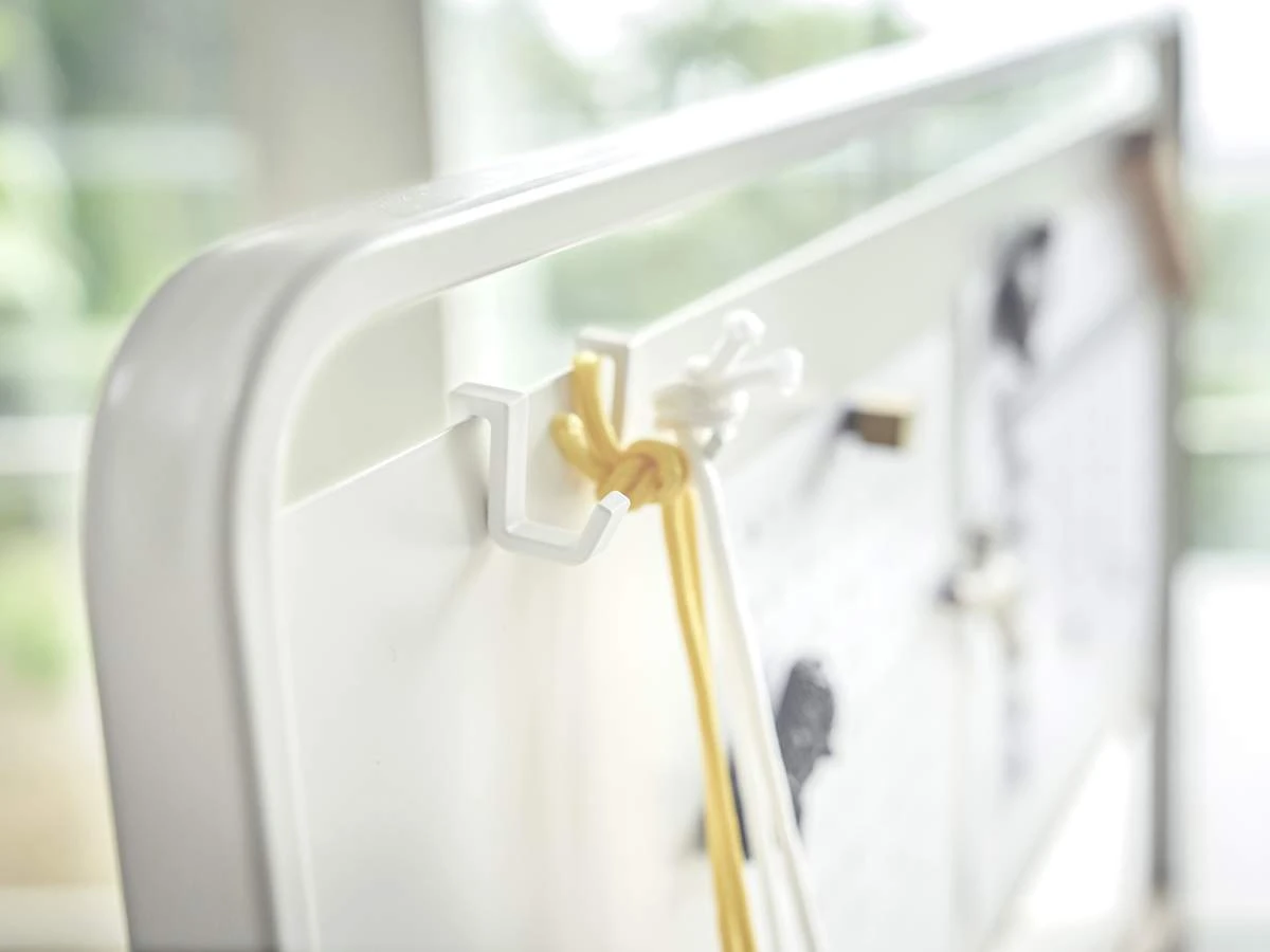 Yamazaki Kinder-Garderobenständer Tower 68,5x135x29 Cm In Weiß 8 Yamazaki Kinder-Garderobenständer Tower 68,5x135x29 Cm In Weiß – Bild 8