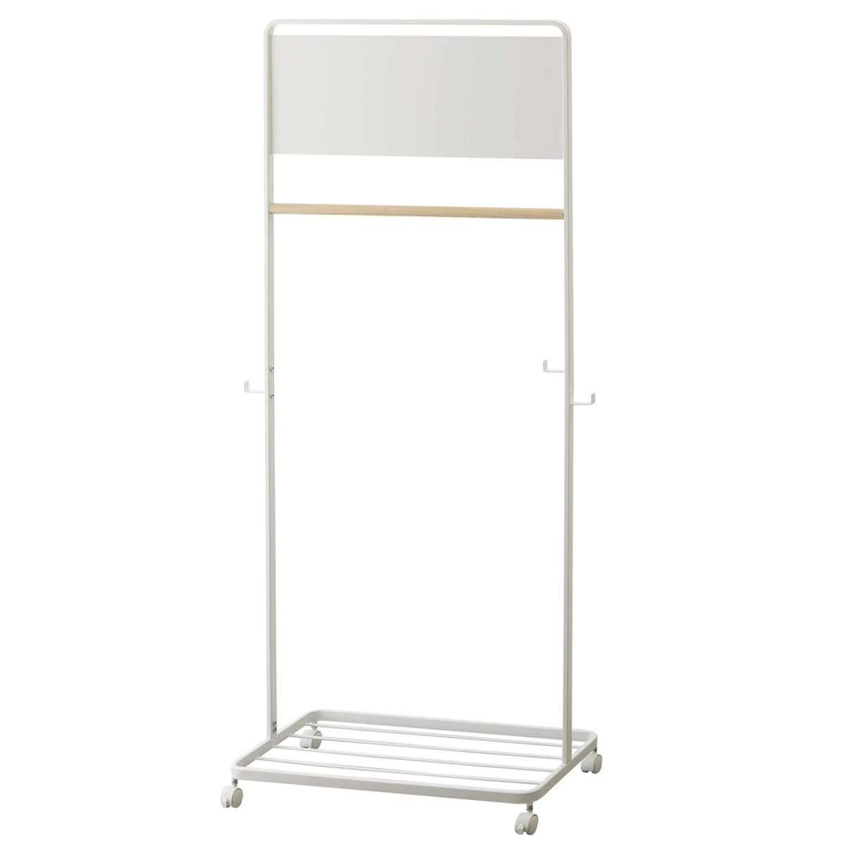 Yamazaki Kinder-Garderobenständer Tower 68,5x135x29 Cm In Weiß 1 Yamazaki Kinder-Garderobenständer Tower 68,5x135x29 Cm In Weiß