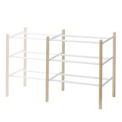 Yamazaki Schuhregal Plain 41 Bis 70x45x25cm In Weiß