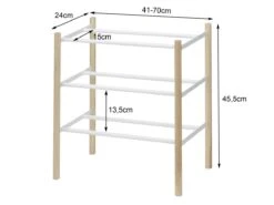 Yamazaki Schuhregal Plain 41 Bis 70x45x25cm In Weiß -Yamazaki Mobel Geschaft yamazaki schuhregal plain 41 bis 70x45x25cm in weiss 8