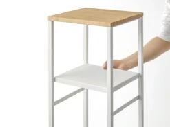 Yamazaki Standregal Tower 25x80x25cm In Weiß -Yamazaki Mobel Geschaft yamazaki standregal tower 25x80x25cm in weiss 3