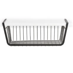 Küchenkorb In Schwarz -Yamazaki Mobel Geschaft zeller present kuchenkorb in schwarz 2