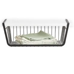 Küchenkorb In Schwarz -Yamazaki Mobel Geschaft zeller present kuchenkorb in schwarz 3